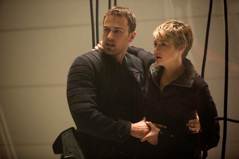 Insurgent: Theo James and Shailene Woodley