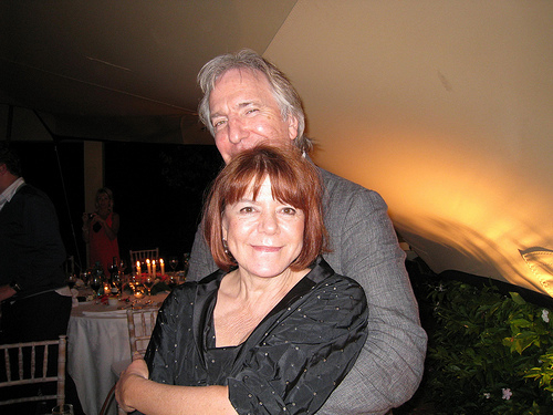 Alan Rickman Secretly Marries Partner Rima Horton 50 Years After Their  First Meeting - Fandemonium Network