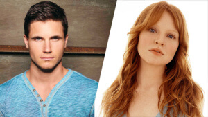 Robbie Amell and Lauren Ambrose