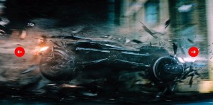 The apparently unstoppable Batmobile