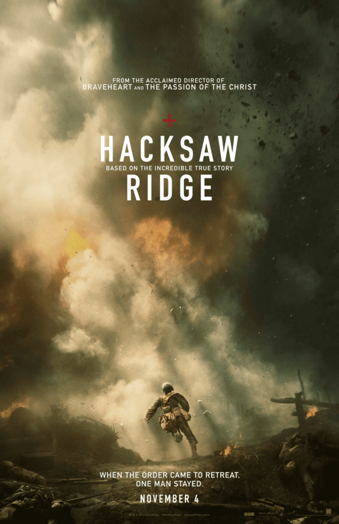 Teaser Poster Hacksaw Ridge