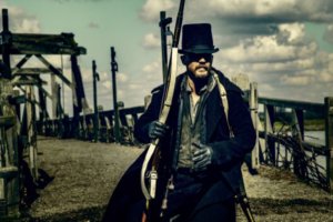 Tom Hardy as James Delaney in Taboo, renewed for a second series