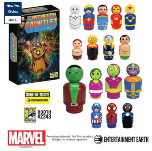 San Diego Comic-Con--Entertainment Earth--Collectibles--Marvel--Infinity Gauntlet
