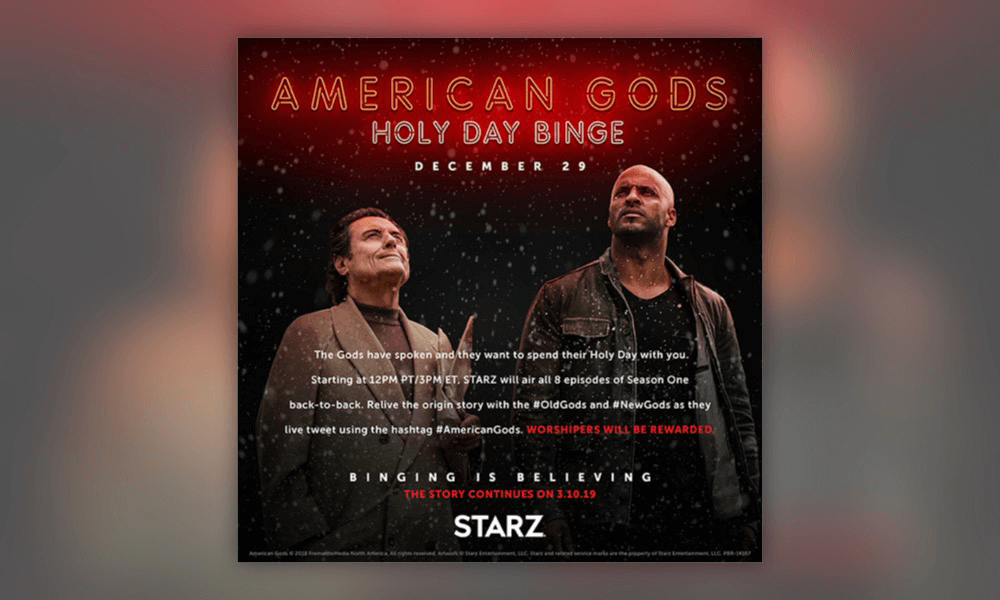 American Gods Season One--Ian McShane--Ricky Whittle--1000x600