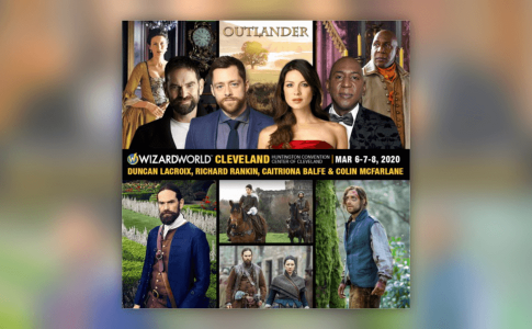 Wizard World Cleveland--Outlander--Richard Rankin--Caitriona Balfe--Duncan Lacroix