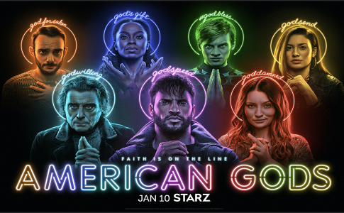 American Gods Season Three--Starz--Ricky Whittle
