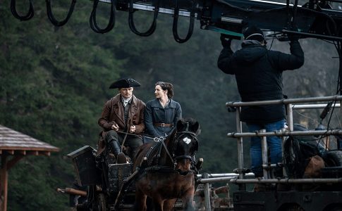 Outlander Season Six--Sam Heughan--Caitriona Balfe