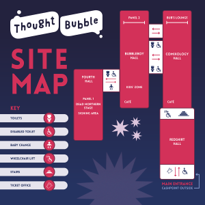 Thought Bubble Site Map