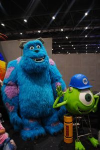Sully and Mike costumes at MCM London May 2023