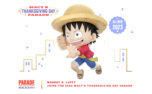 One Piece Joins Macy's Thanksgiving Parade